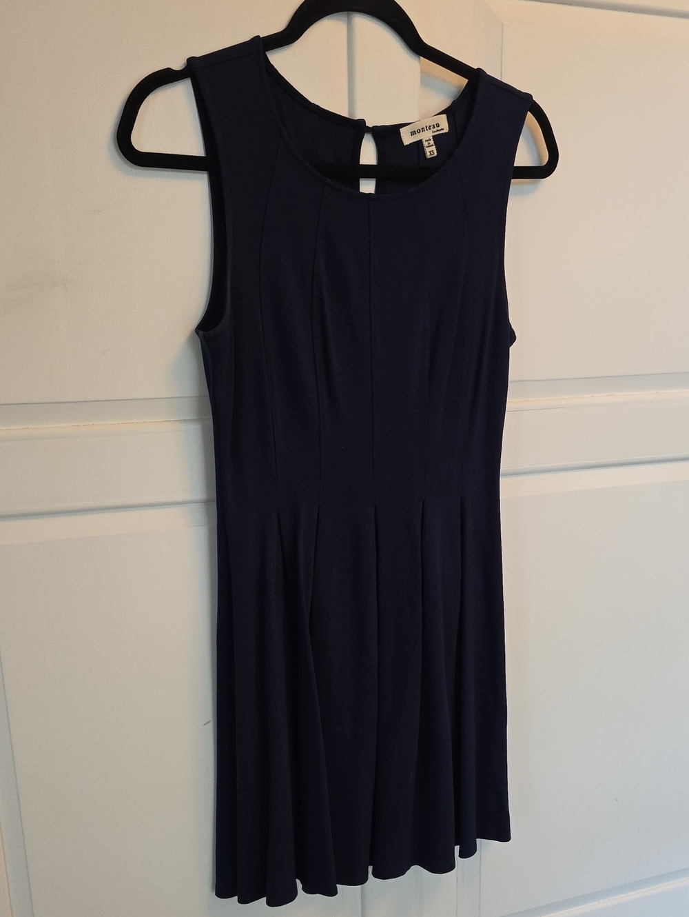 Montrose Sleeveless Mini Dress in Navy